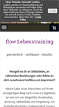 Mobile Screenshot of flow-lebenstraining.ch